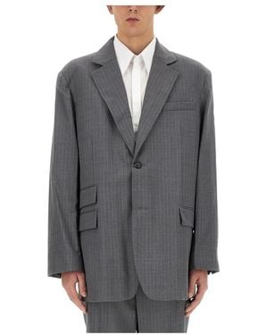 Helmut Lang Oversized Blazer - Grijs