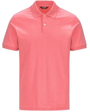K-Way Polo Shirts - Pink