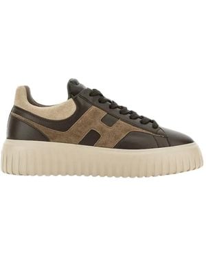 Hogan H-Stripes Sneakers - Groen