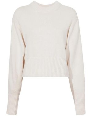 Proenza Schouler Round-Neck Knitwear - Bianco