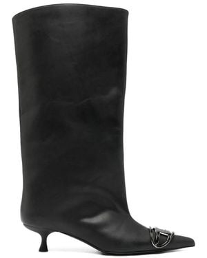 DIESEL Heeled Boots - Black