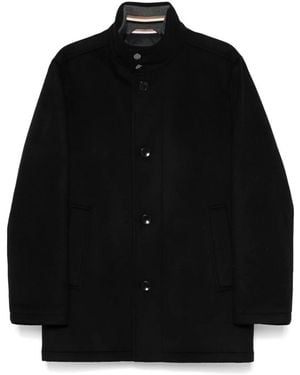 HUGO Single-Breasted Coats - Black