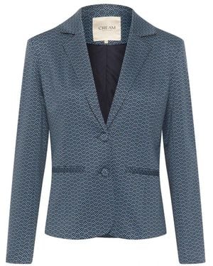 Cream Blazers - Blu