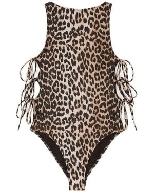 Ganni One-Piece - Marrone