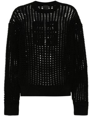 Givenchy Round-Neck Knitwear - Zwart