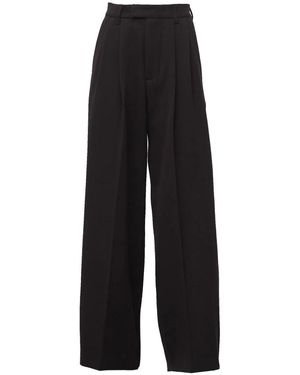 Soeur Broeken ,Zwart ,Katoen Tailored Wide Broeken