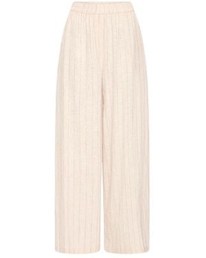 Ichi Wide Trousers - Neutro