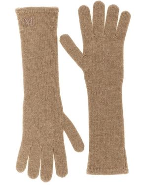 Max Mara Mmjock Gloves - Natur