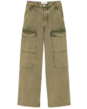Ami Paris Wide Jeans - Verde
