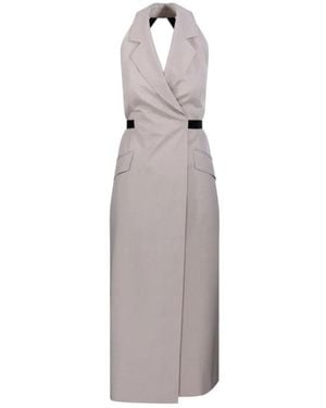 Max Mara Wrap Dresses - Grey