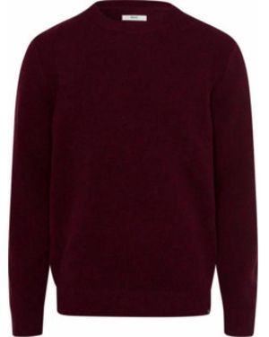 Brax Herren Rundhals Pullover - Rot