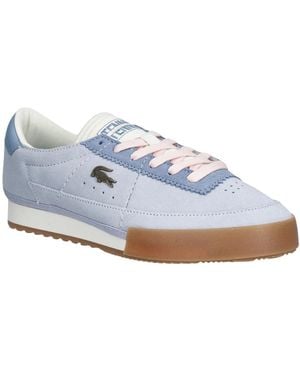 Lacoste Aura Suede Sneakers - Blauw