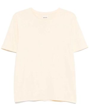 KHAITE T-Shirts - Naturel