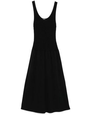 Theory Midi Dresses - Black