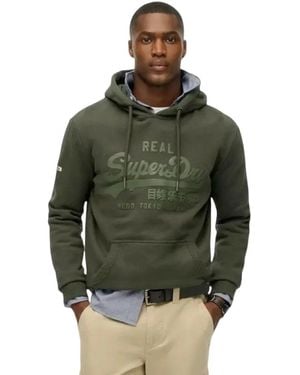 Superdry Hoodies - Verde