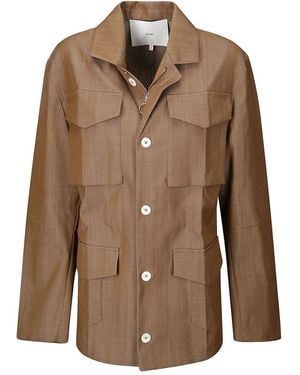 Setchu Safari origami jacke - Braun