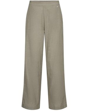 Mos Mosh Wide Trousers - Gris