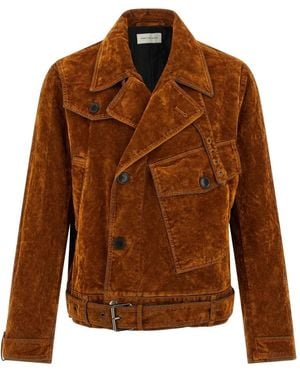 Dries Van Noten Light Jackets - Brown