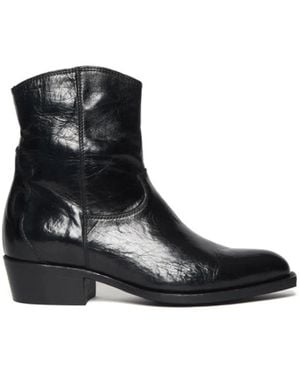 Alexander Hotto Cowboy Boots - Zwart