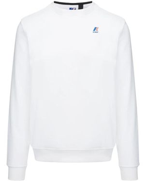 K-Way Leichter Weißer Pullover Auguste