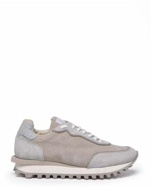 Eleventy Sneaker Aus Wildleder - Grau