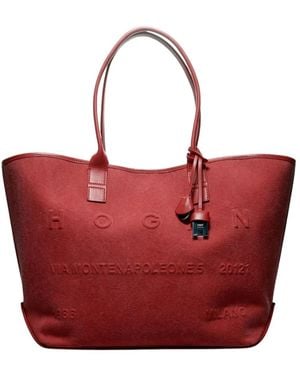 Hogan Tassen ,Rood ,Address Medium Shopping Bag