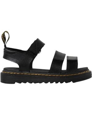 Dr. Martens Flat Sandals - Negro