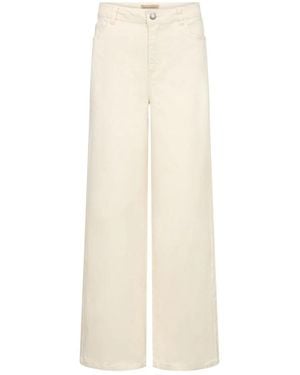 Soya Concept Sc-Bess 2-B Wide Jeans - Natur