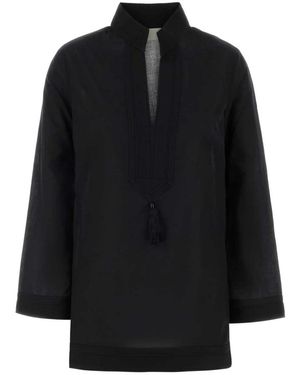 Tory Burch Truien & Vesten ,Zwart ,Katoen Katoenen Tuniek