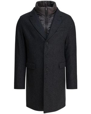 Herno Single-Breasted Coats - Black