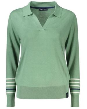 North Sails V-Neck Knitwear - Vert