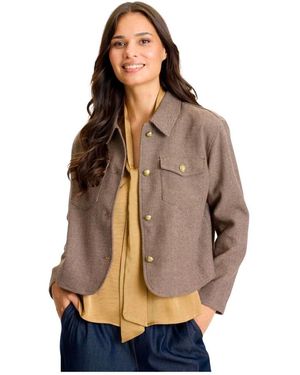 iN FRONT Light Jackets - Marrón