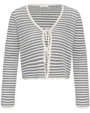 Part Two Strickware - Grau