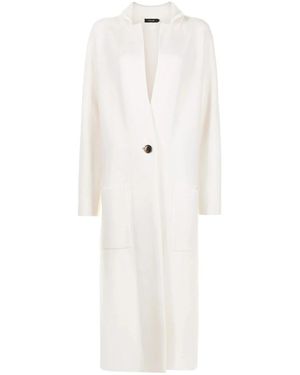 Lisa Yang Single-Breasted Coats - Wit