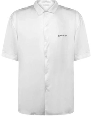 ih nom uh nit Short Sleeve Shirts - Bianco