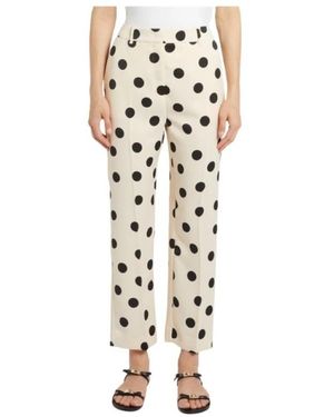 Marella Broeken ,Veelkleurig ,Array - Wit