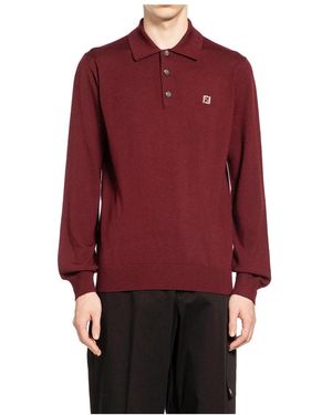 Fendi Polo Shirt - Rot