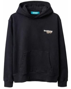 Barrow Hoodies & Sweatvesten ,Zwart ,Katoen Hoodie