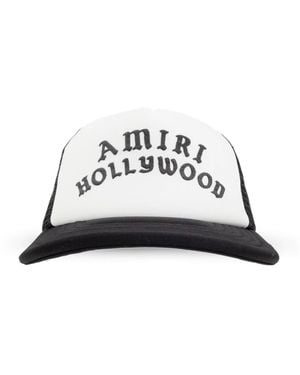 Amiri Caps - White