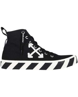 Off-White c/o Virgil Abloh Vulcanized Mid-top Trainers - Black