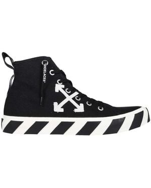 Off-White c/o Virgil Abloh Vulcanized Mid-top Trainers - Black