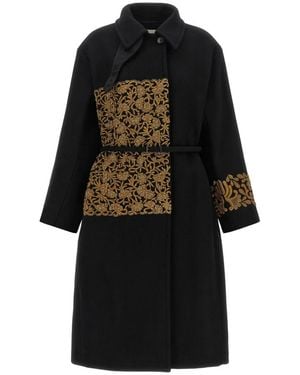 Dries Van Noten Regenjas - Zwart