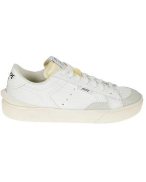 Strype Schoenen ,Wit ,Leer Lage Sneakers