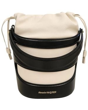 McQueen Bucket Bags - Black