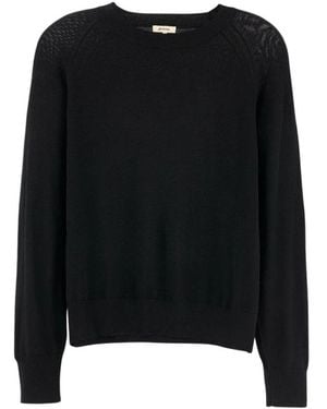 Bellerose Klassischer Jersey-Pullover - Schwarz