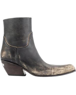 Balenciaga Cowboy Boots - Grey