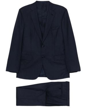 Brioni Single Breasted Suits - Blue