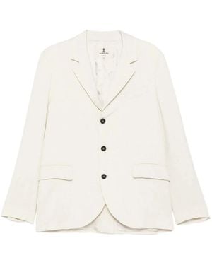 Barena Blazer Met Revers - Wit