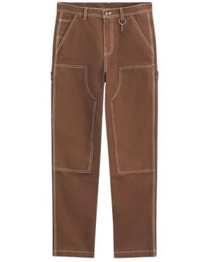 Vans Straight Trousers - Brown