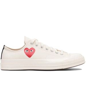 COMME DES GARÇONS PLAY Trainers - White